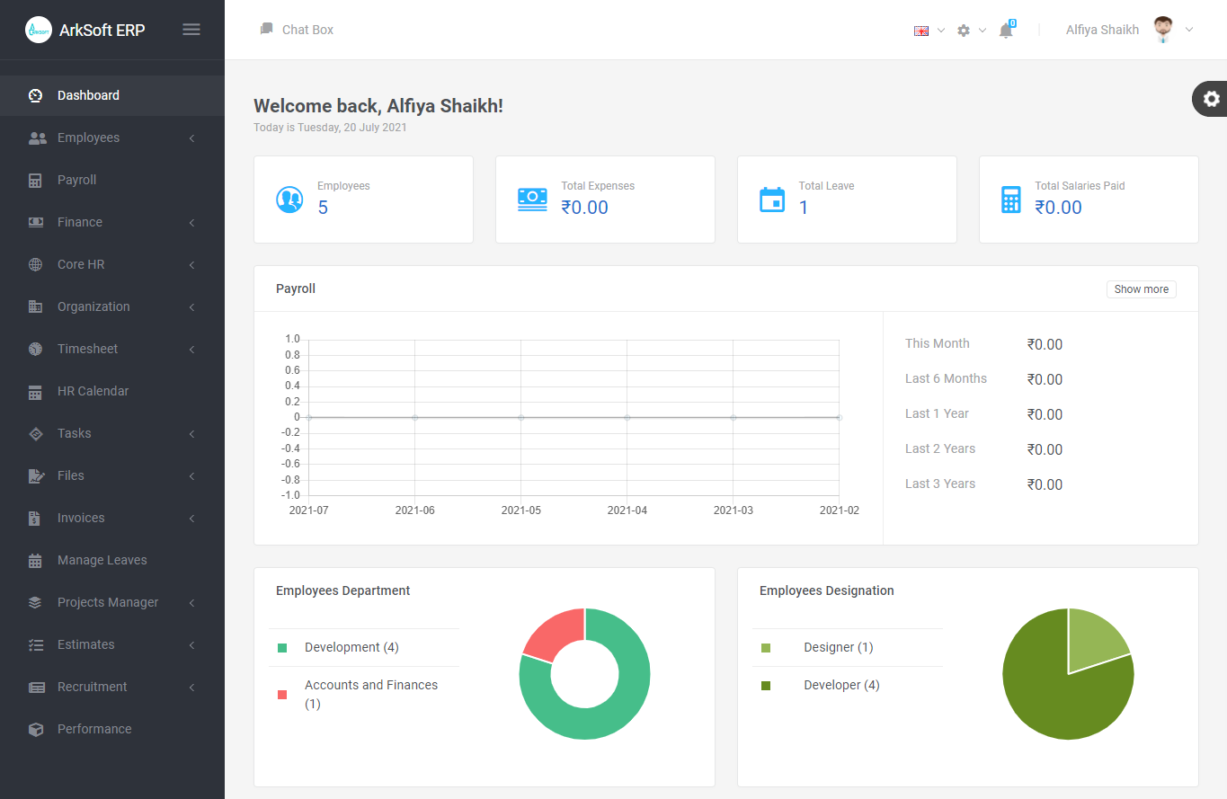 human resource management system